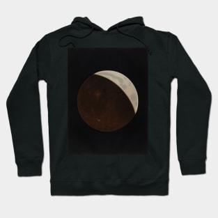 Partial Eclipse of the Moon by Etienne Leopold Trouvelot Hoodie